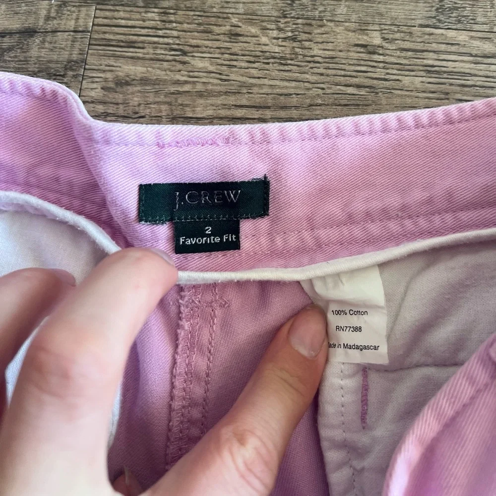 Purple J. Crew Pants